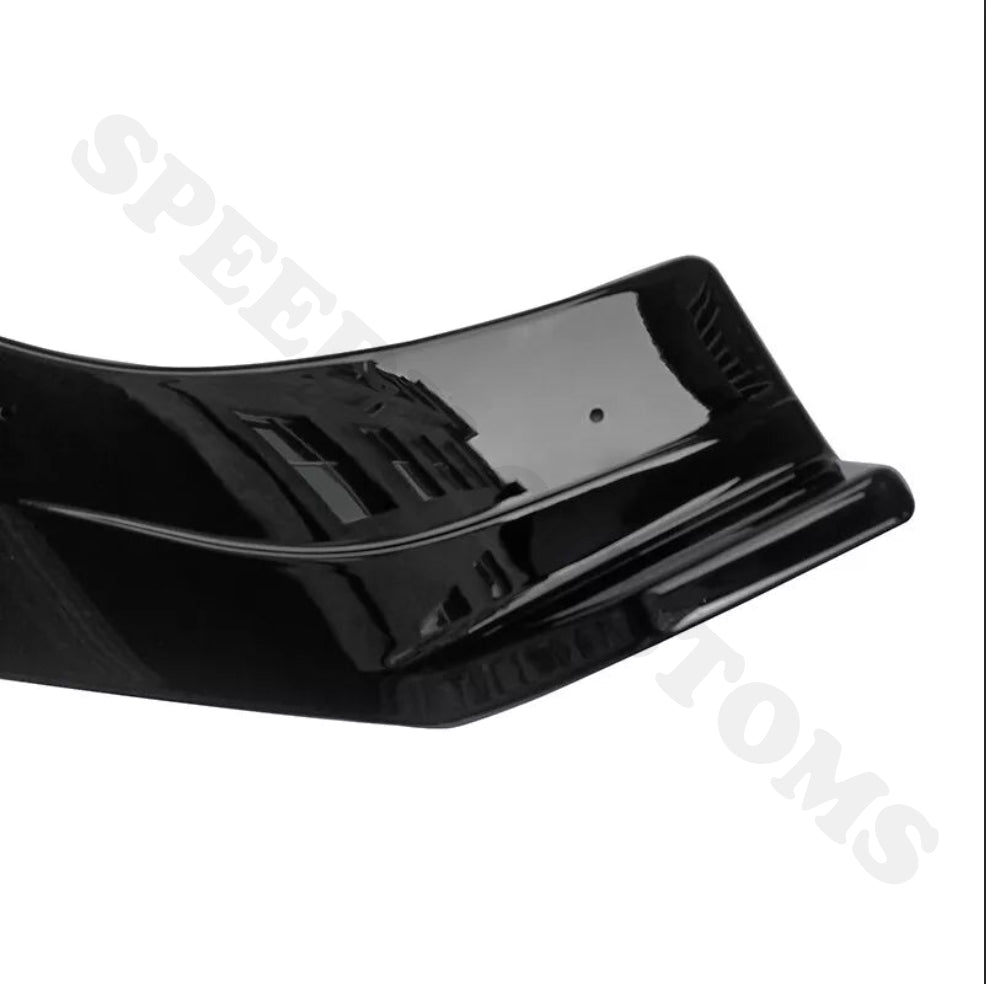 VW Golf Mk7/7.5 (all models) 2014–2020 Gloss Black Splitter
