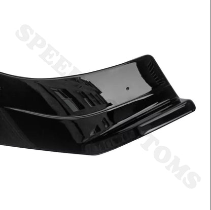 VW Golf Mk7/7.5 (all models) 2014–2020 Gloss Black Splitter