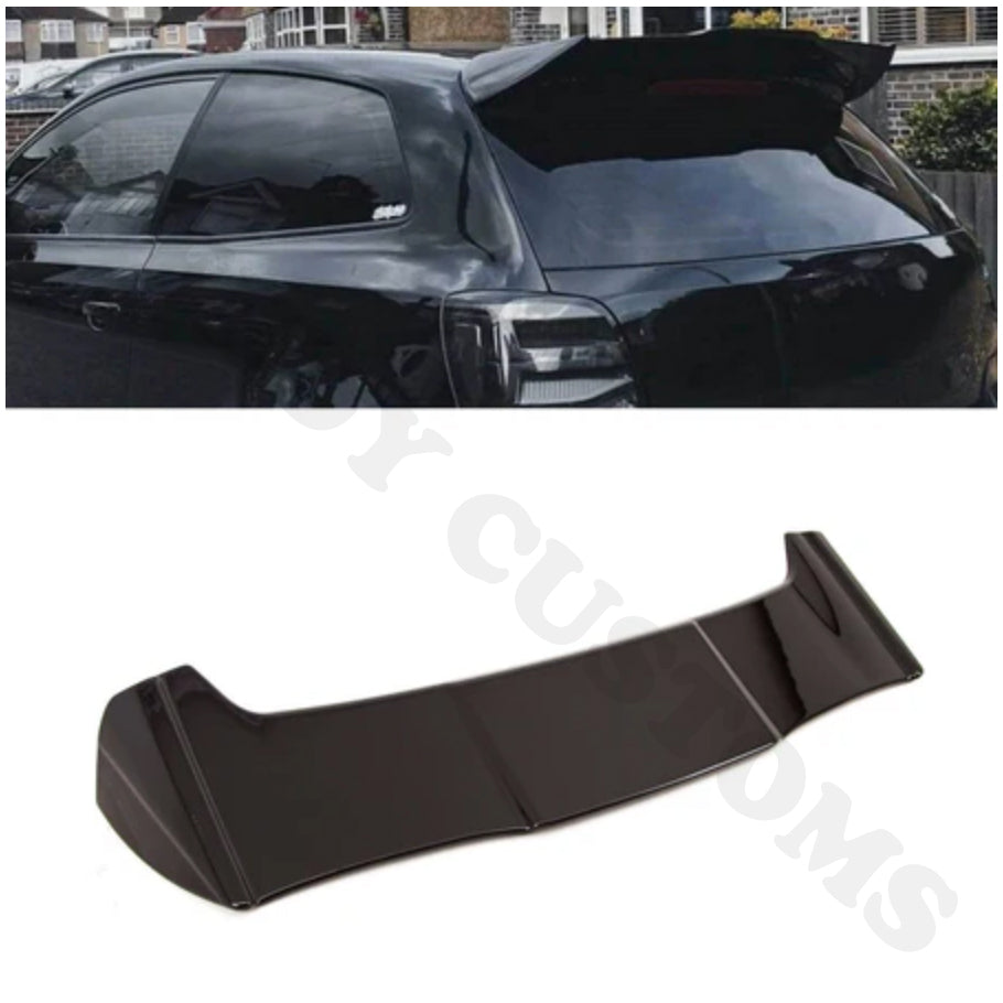 VW Polo MK6 AW GTI R Batman Style Gloss Black Boot Spoiler 2018-2021