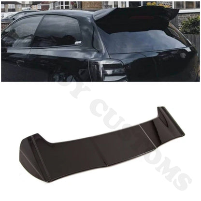 VW Polo MK6 AW GTI R Batman Style Gloss Black Boot Spoiler 2018-2021
