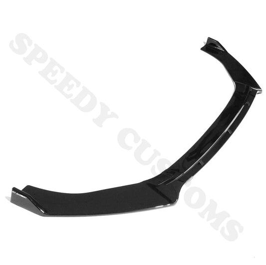 VW Golf Mk7/7.5 (all models) 2014–2020 Gloss Black Splitter