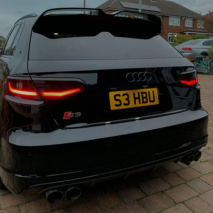 Audi A3 S3 RS3 8V Rear Boot Roof Spoiler 2013-2020