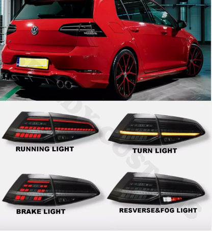 VW Golf MK7/MK7.5 LED Taillights (Dynamic) 2013-2020