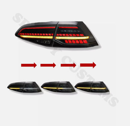 VW Golf MK7/MK7.5 LED Taillights (Dynamic) 2013-2020