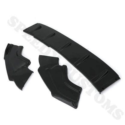 VW Golf Mk7/7.5 (All models) 2014–2020 Gloss Black Splitter
