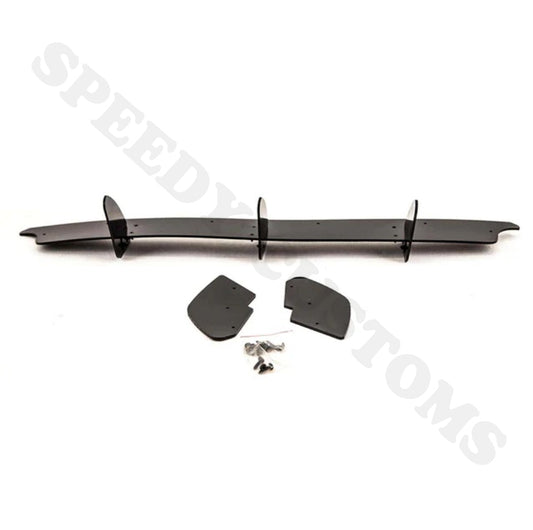 VW Golf GTI MK6 Rear Blade Fin Diffuser & Side Splitters Spoiler Body Kit 09-13