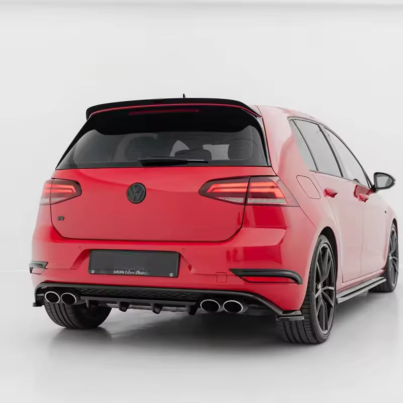 Gloss Black Roof Spoiler for VW Golf Mk7/7.5 R GTI GTD