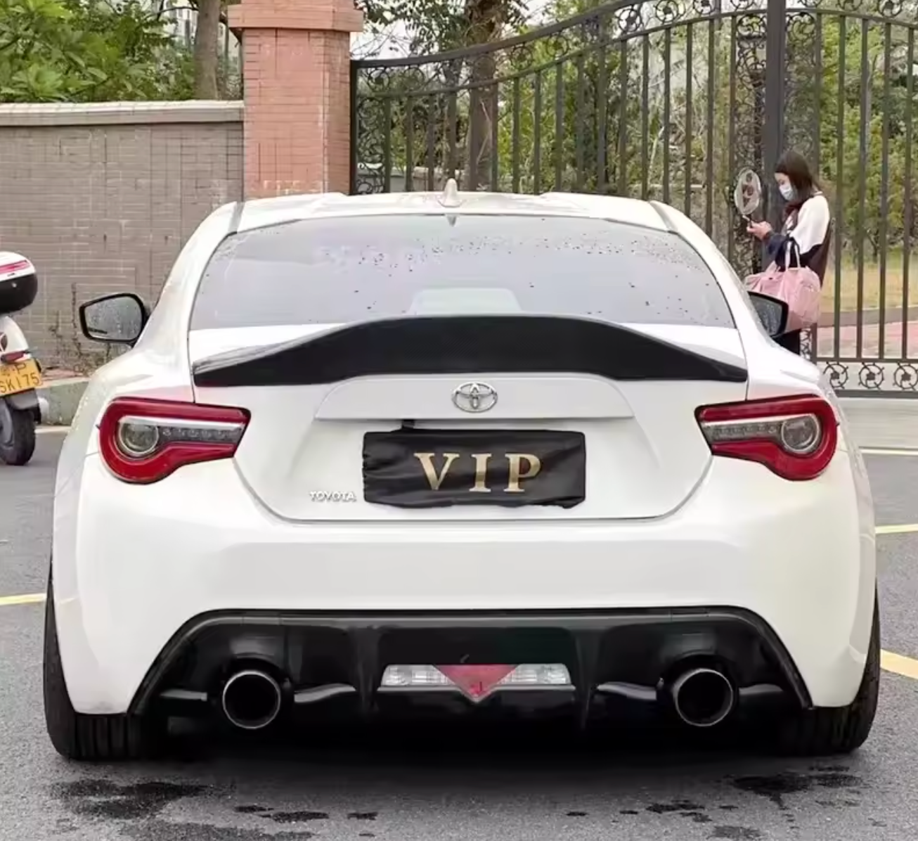 TOYOTA GT86/SUBARU BRZ Spoiler 2012 2013 2014 2015 TRD Style Gloss Black Rear Wing Spoiler