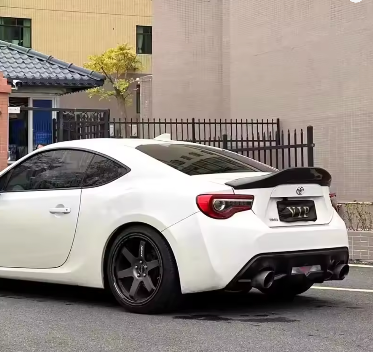 TOYOTA GT86/SUBARU BRZ Spoiler 2012 2013 2014 2015 TRD Style Gloss Black Rear Wing Spoiler
