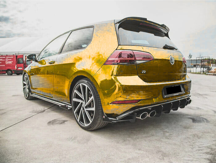 VW Golf R MK7.5 Rear Blade Diffuser