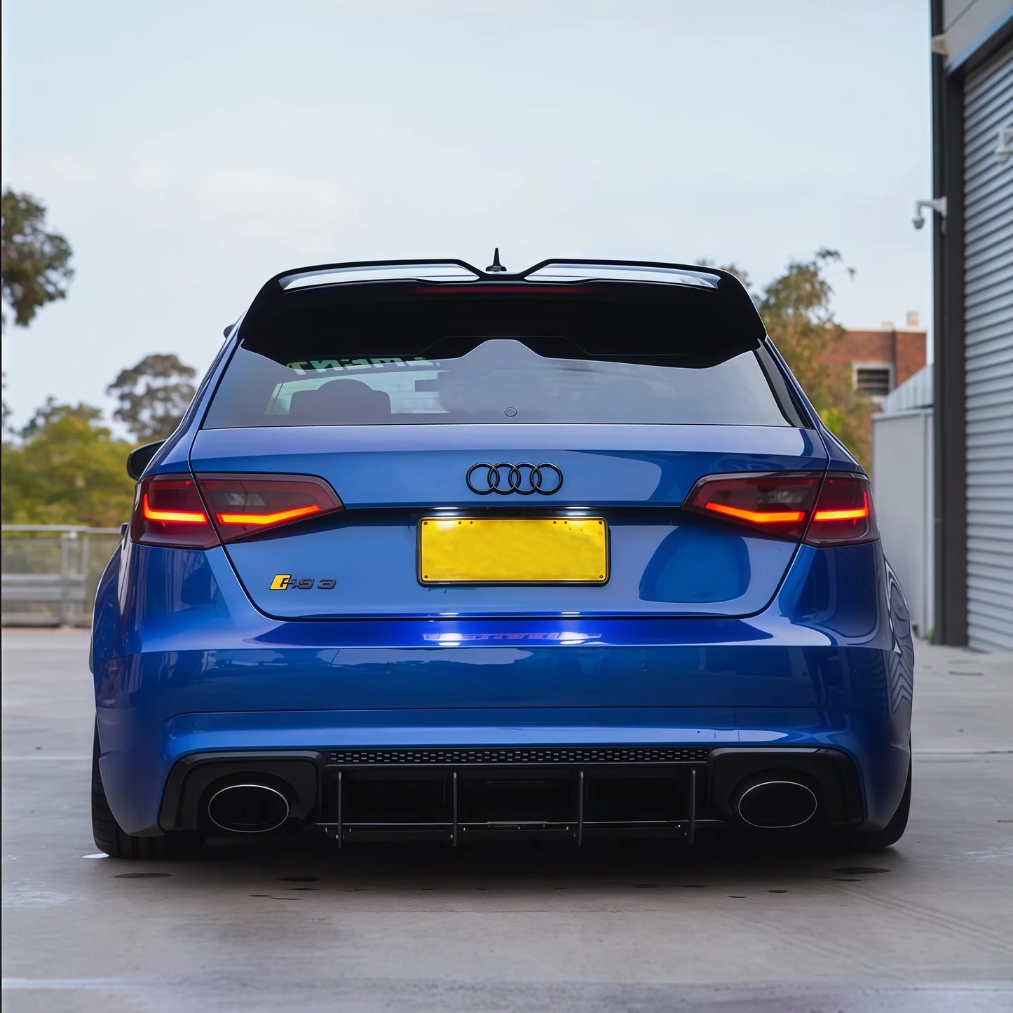 Audi A3 S3 RS3 8V Rear Boot Roof Spoiler 2013-2020
