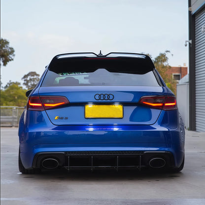 Audi A3 S3 RS3 8V Rear Boot Roof Spoiler 2013-2020